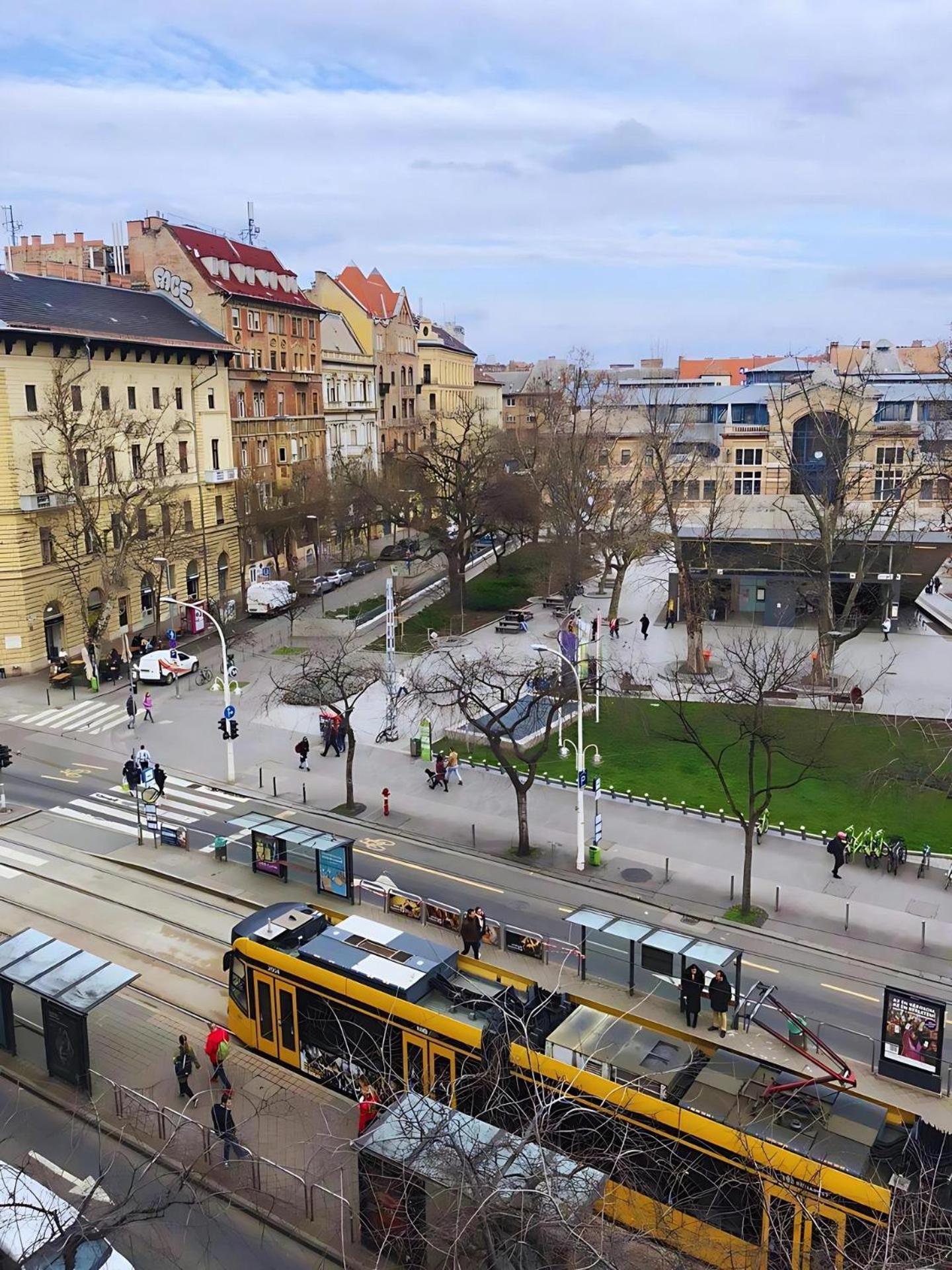 Saffron Apartment City Center Panorama Balcony Budapest Bagian luar foto