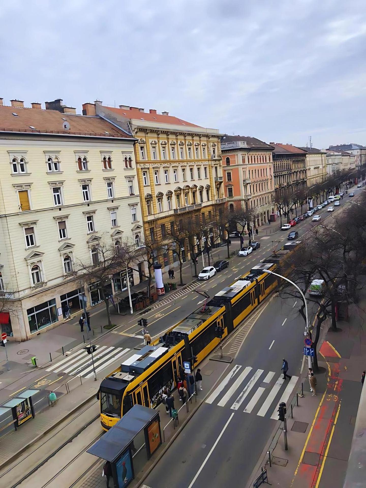 Saffron Apartment City Center Panorama Balcony Budapest Bagian luar foto
