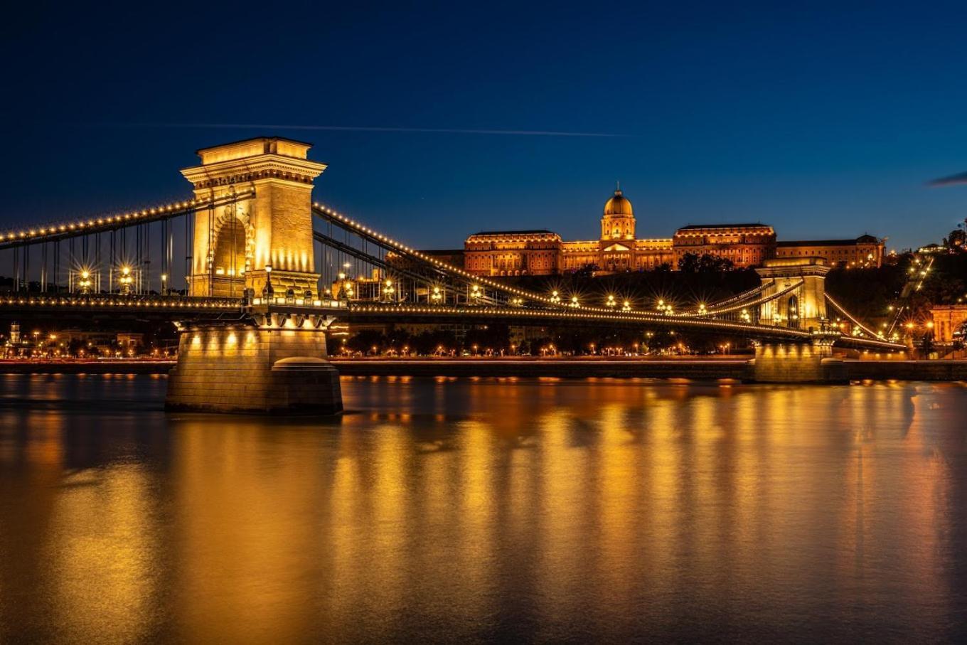 Saffron Apartment City Center Panorama Balcony Budapest Bagian luar foto