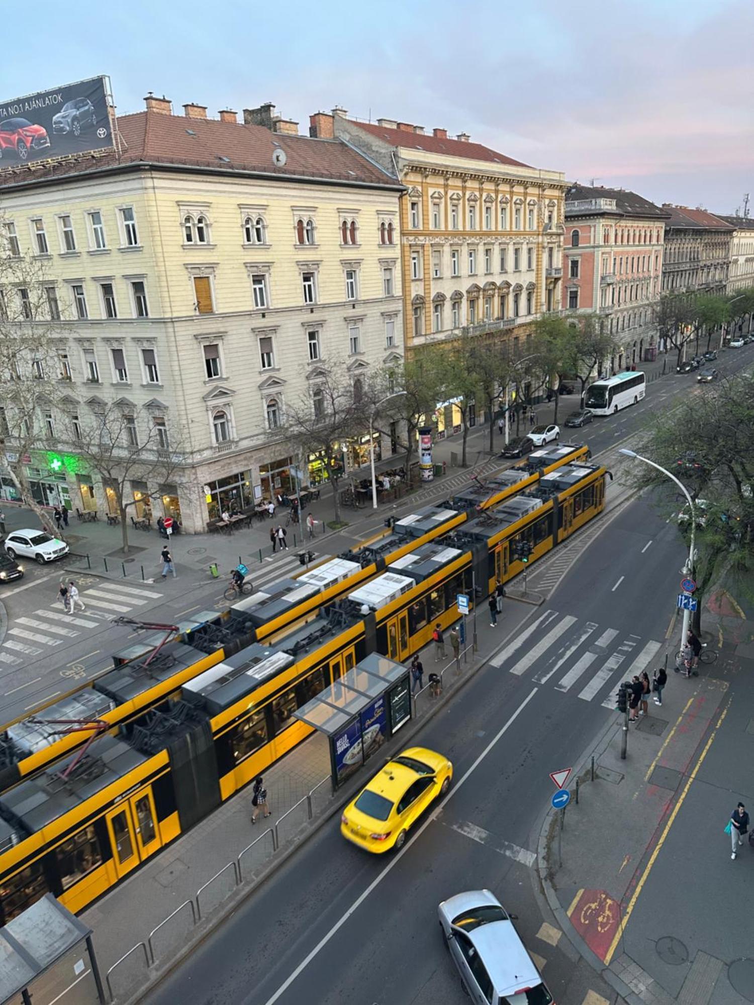 Saffron Apartment City Center Panorama Balcony Budapest Bagian luar foto