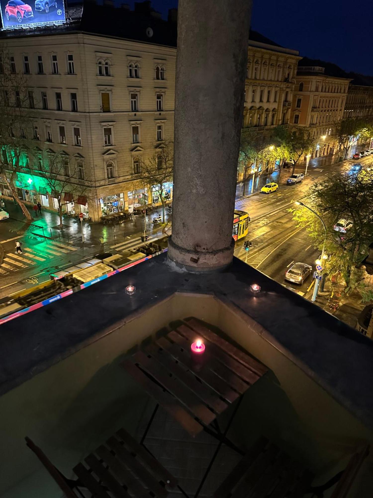 Saffron Apartment City Center Panorama Balcony Budapest Bagian luar foto