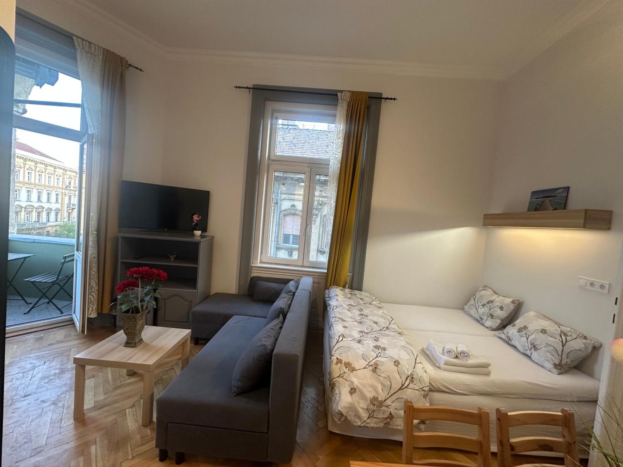 Saffron Apartment City Center Panorama Balcony Budapest Bagian luar foto